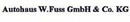Logo Autohaus Wilhelm Fuss GmbH & Co .KG
